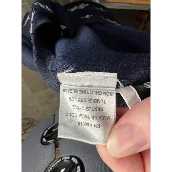 cardigan sweater zip front snowflake - Picture 7 of 8